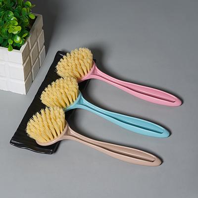 Щетка для мытья посуды Бытовая кухонная щетка Артефакт для мытья посуды Моющая щетка Не оставляющая пятен масляная щетка Щетка для мытья миски Удаляющая накипь Масляная щетка Длинная ручка Щетка для чистки