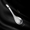Stainless Steel Strainer Spoon Kitchen Colander Spoon Spoon Filter Strainer Food ScoopPerforated Skimmer Colander
