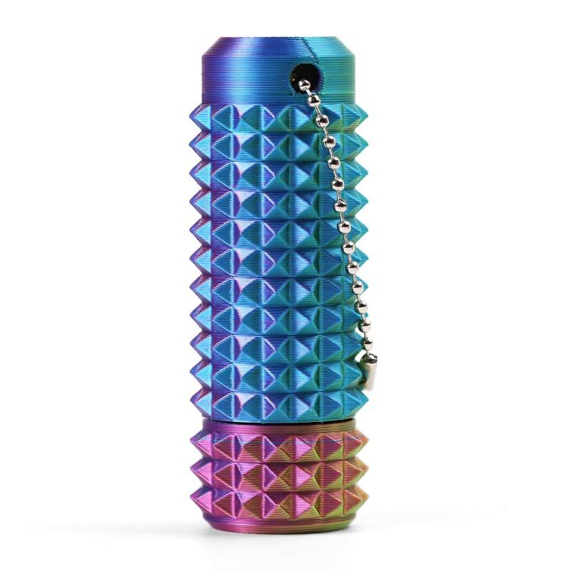 Pain Stim Fidget Toy Spiky Grippie Stim Keychain Portable Fidget Toy for Adults Teens Stress Relief Office Desk Toy Novelty Gift