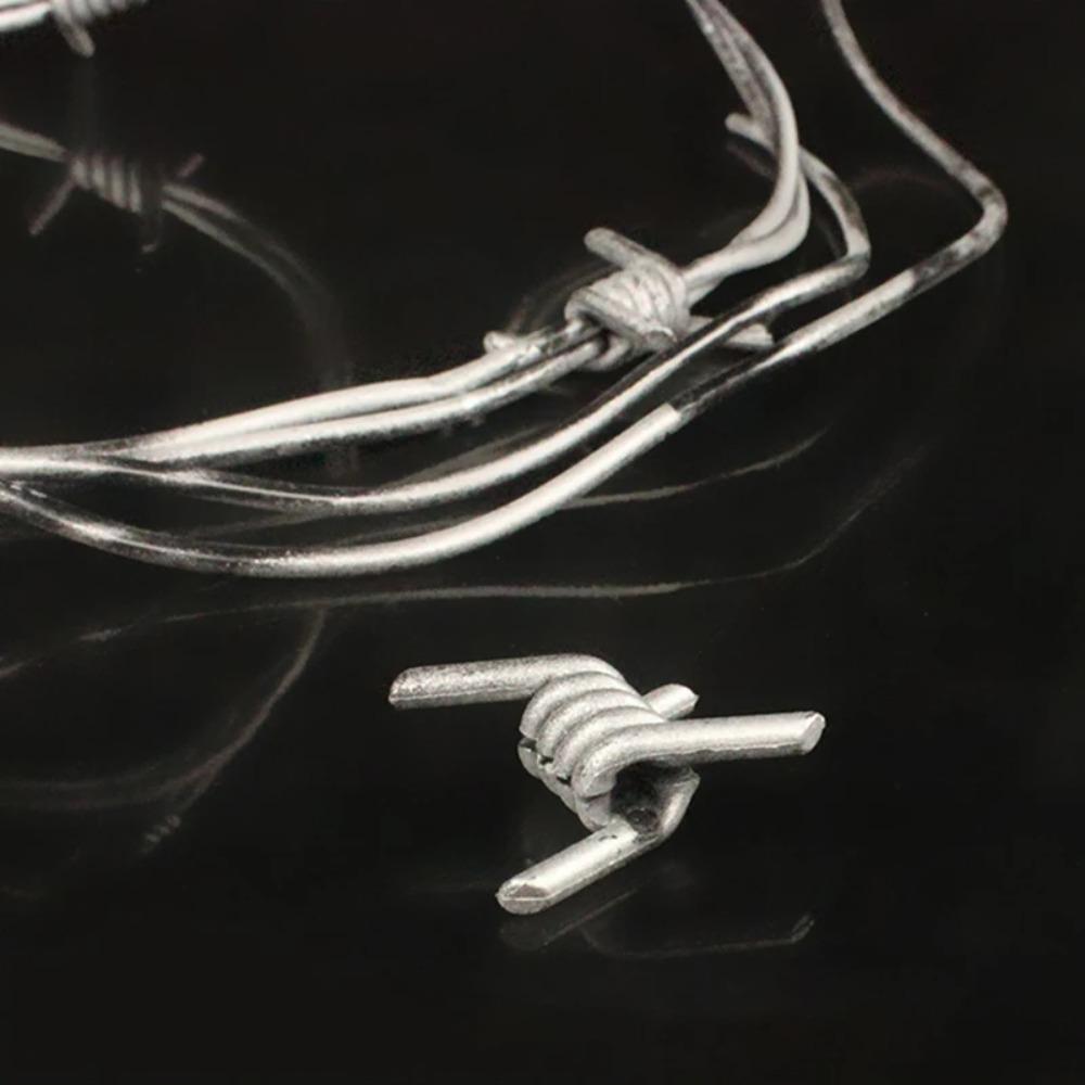 2Pcs PVC Simulation Barbed Wire Halloween Party Prank Pole Barbed Wires Halloween Decor