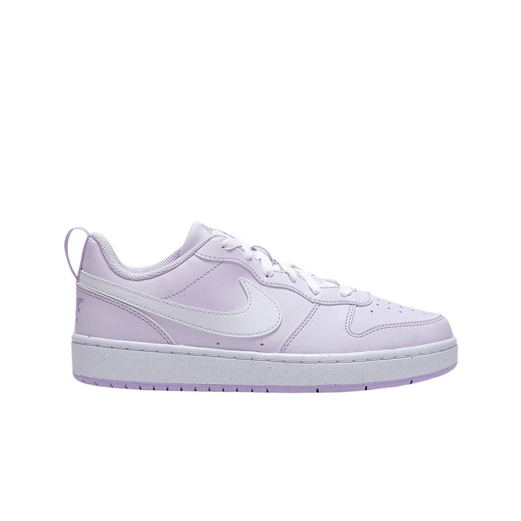 Nike Детские кроссовки Court Borough Low Recraft GS Barely Grape Purple Lilac-Bloom White DV5456-500