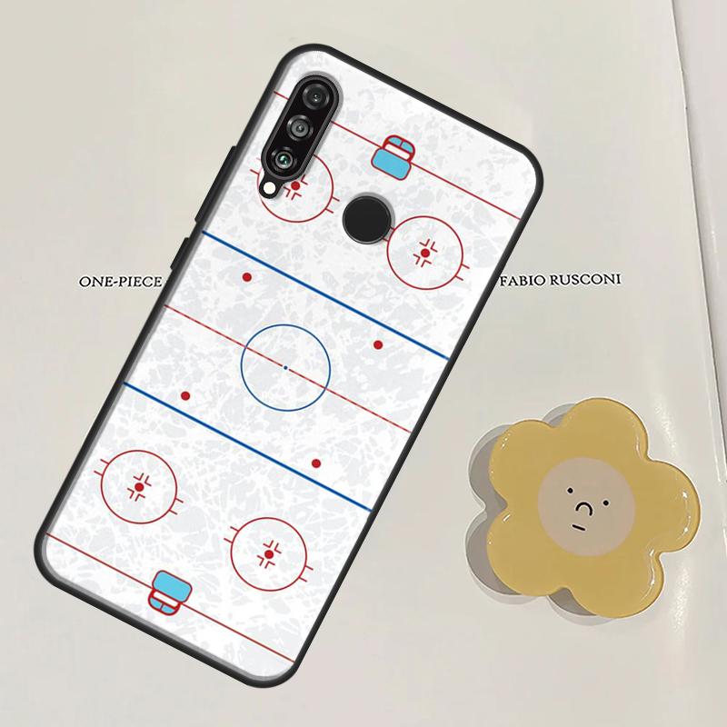 Чехол для Huawei Nova Y60 Y70 Y90 Y61 Y91 3i 7i 8i 11i Nova 9 10 SE 11 Pro P20 P40 P30 Lite с рисунком ледовой арены
