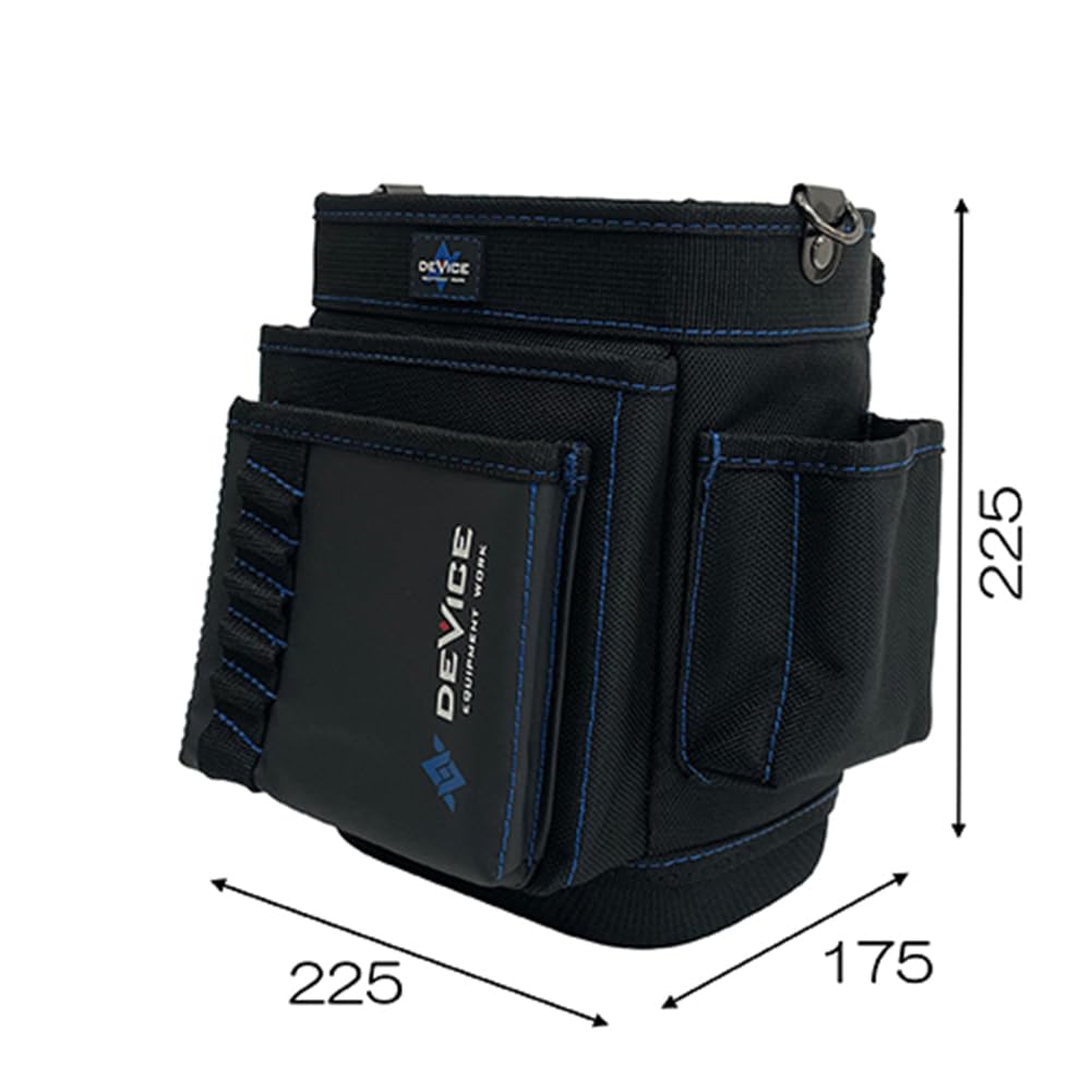 SK11 DEVICE Waist Bag for 3 Molded Does Not Easily Lose Its Shape Electricians, Tiers, Bottom, DVC-S7