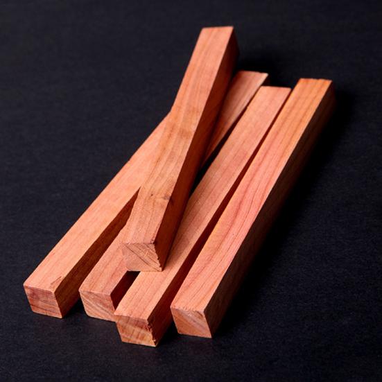 20 шт. кедровых полосок для хранения одежды, натуральный ароматизатор для шкафа, ящика, ароматические блоки из красного кедра