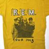Винтажная футболка R.E.M. Monster Band Tour Tee Репринт 1995 г. 20D1263 Унисекс