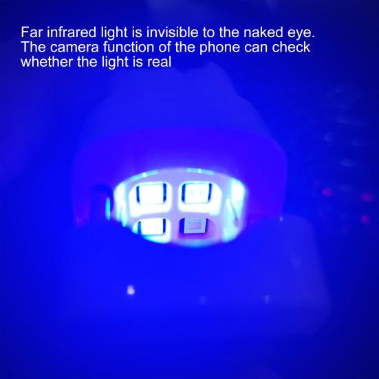 Nail Fungus Treatment LED Device 460nm Blue Light USB Charge Onychomycosis Cleaner