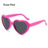 UV400 Protection Heart-Shaped Sunglasses Cosplay Beach Shades Cute Women's Accessories  for Women