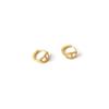Exquisite Minimalist Zircon Pig Nose Ear Cuff Earrings for Women