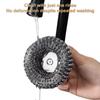Stainless Steel Kitchen Pot Brush with Ergonomic Handle Wire Ball Cleaning Tools Home Kitchen Dish Washing Accessories