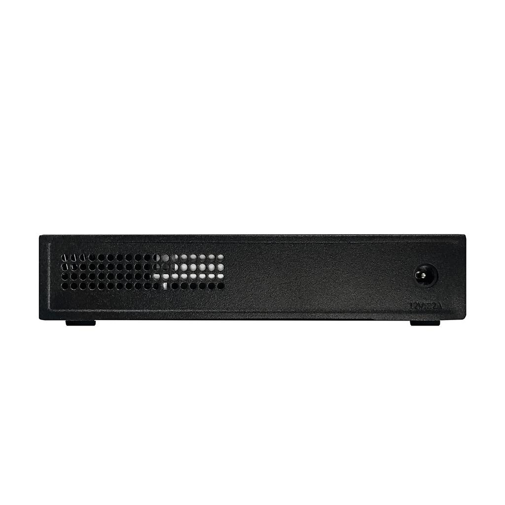 ASUSTOR Неуправляемый Металлический Без Настройки Настенный ASW205T 5-портовый 2,5 Гбит/с Хаб, Корпус, Требуется,