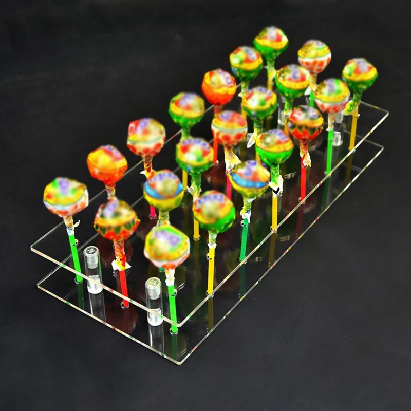 21/35/56 Holes Cake Lollipop Stand Display Holder Bases Shelf Baking Tools Dessert Display Bakeware Kitchen Party Supplies