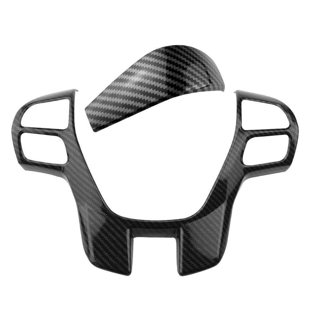 For Ford Everest 2015-2019 Ranger 2015-2017 AT Steering Wheel Trim Gear Shift Knob Sticker Cover Styling Interior Accessories