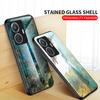 Casing For Vivo V23e V23 V25 V25e T1 Pro Y75 Y77 Y30 Y02s Y55 Y35 Y22 Y22S 4G 5G Case Marbled Tempered Glass Case Back Cover