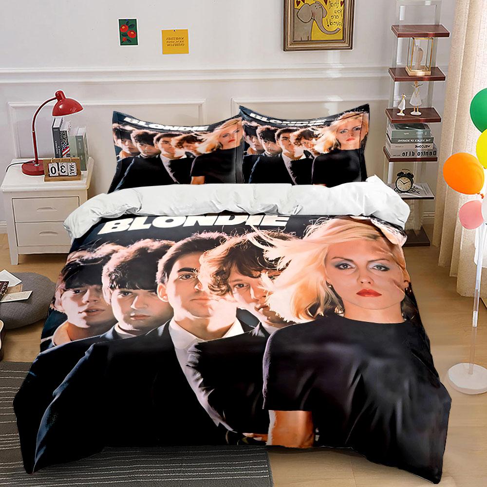 Blondie Album Cover Art Bedding Duvet Cover Set Duvet Cover Pillowcases (1*Duvet Cover 2*Pillowcases, without duvet insert)