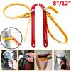Belt Wrench Car Oil Filter Puller Strap Spanner Wrench Adjustable  Cartridge Oil Filter Removal Repair Disassembly Tools