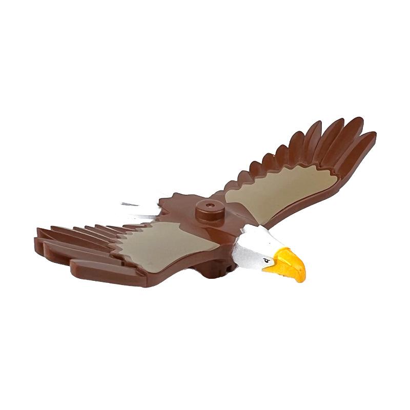 Animals Cute Bird Eagle Hawk Vulture Phoenix Chameleon Figures MOC Building Blocks Toys for Children Gifts DIY Toy Animal Part