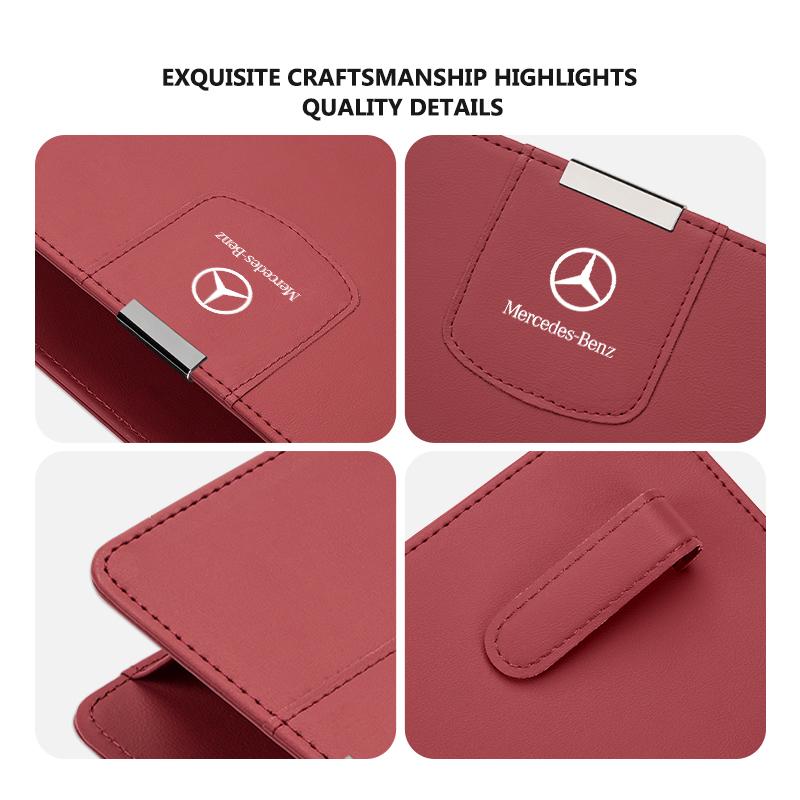 D6Car Door Organizer Phone Coins Keys Storage Stowing Tidying Box For Mercedes Benz AMG A C E S G Class W201 W210 W108 W204 W205