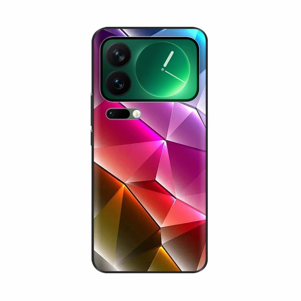 Чехол для Mi 17/17 Pro/17 Pro Max Для Xiaomi 17 Задняя крышка Чехол с милым узором Силиконовый Мягкий ТПУ Корпус Для Xiaomi 17 Pro Max Funda