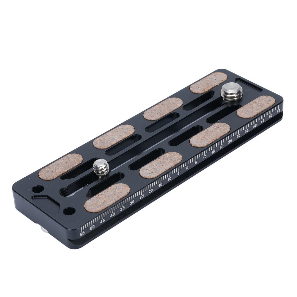 110MM Quick Release Plate Aluminum Alloy Camera Tripod Mount Adapter Base Plate with 14 38 Inch