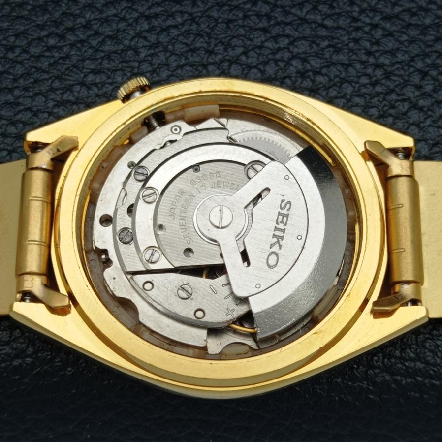 ВОССТАНОВЛЕННЫЕ ВИНТАЖНЫЕ SEIKO 5 AUTO 6309A ЯПОНИЯ МУЖСКИЕ АРАБСКИЕ СЕРЕБРЯНЫЕ ЧАСЫ a425929-2