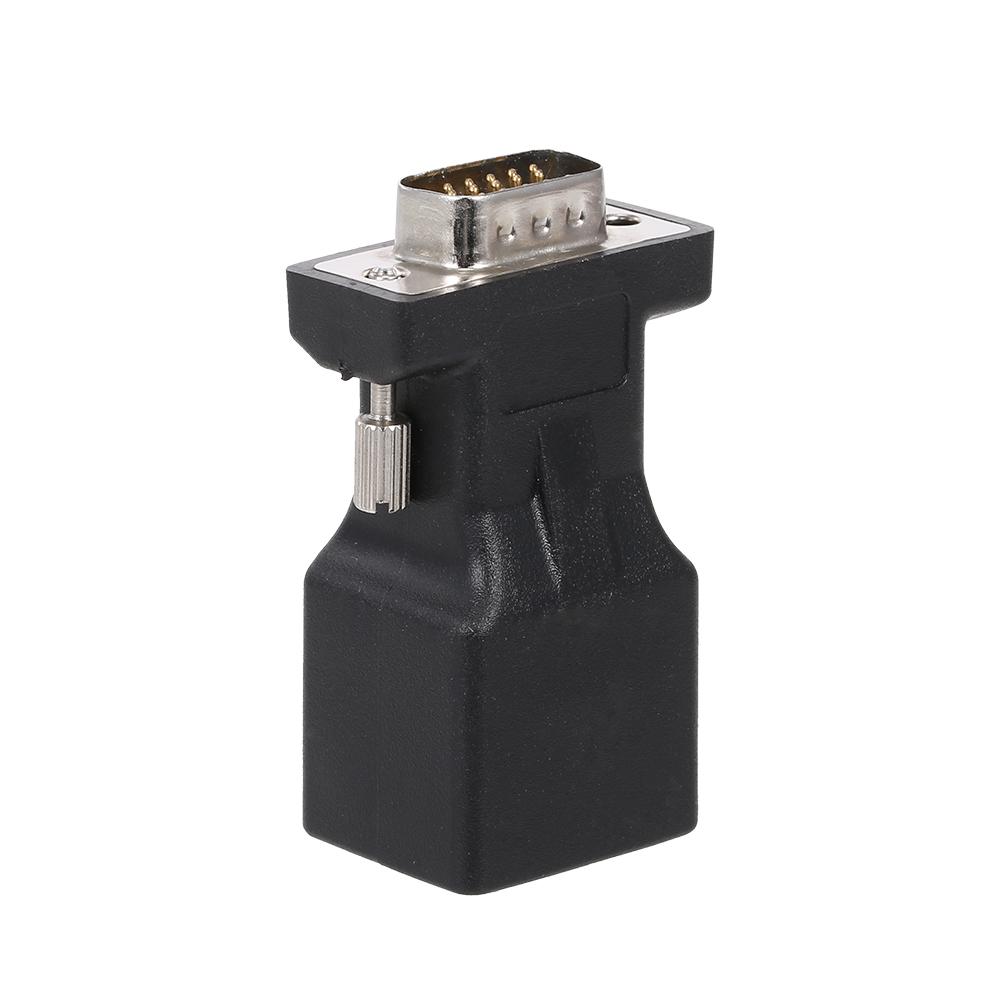 2 шт. адаптер VGA к RJ45 адаптер VGA Male к RJ45 конвертер портов Ethernet CAT5e CAT6 сетевой кабель