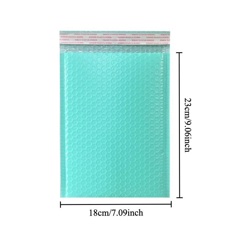 20Pcs Pink Green Blue Poly Bubble Mailers Padded Envelopes Self Seal Padded Envelopes Gift Bags Black Packaging Envelope