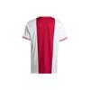 Adidas Футбольная рубашка Ajax 22/23 Home Fan Edition с v-образным вырезом и коротким рукавом, мужские топы, красные, белые H58243