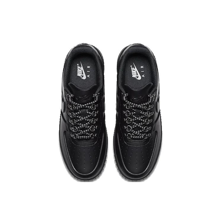 Nike Lunar Force 1 Duckboot Low 'Черный' (унисекс) Черные / Черно-черные скейт-шузы AA1125 001