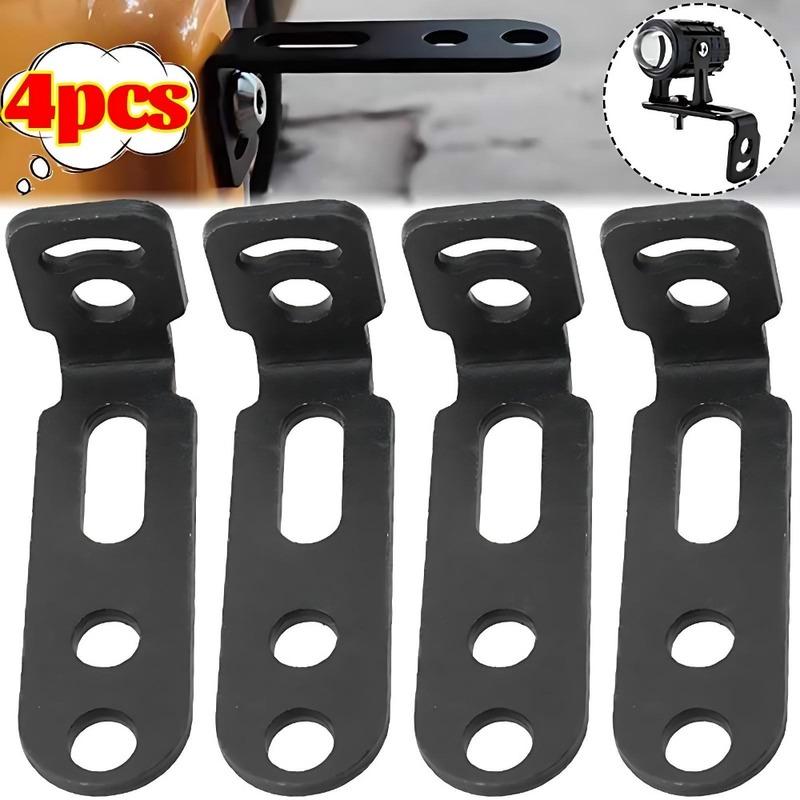 Motorcycle Auxiliary Light Bracket Mount Clamp Holder Carbon Steel Fog Lamp Support Stand for Electric Bike Scooter Accessories