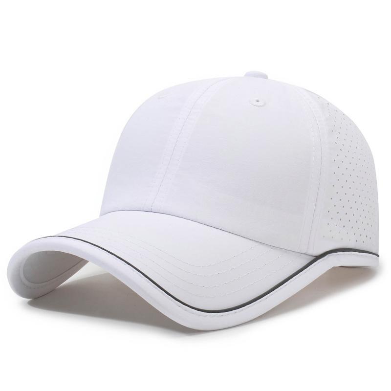 Fashion Sports Running Hat Women's Summer Long-brimmed Baseball Cap Quick-Drying Mesh Breathable Sunscreen Sun Hat Women's Thin