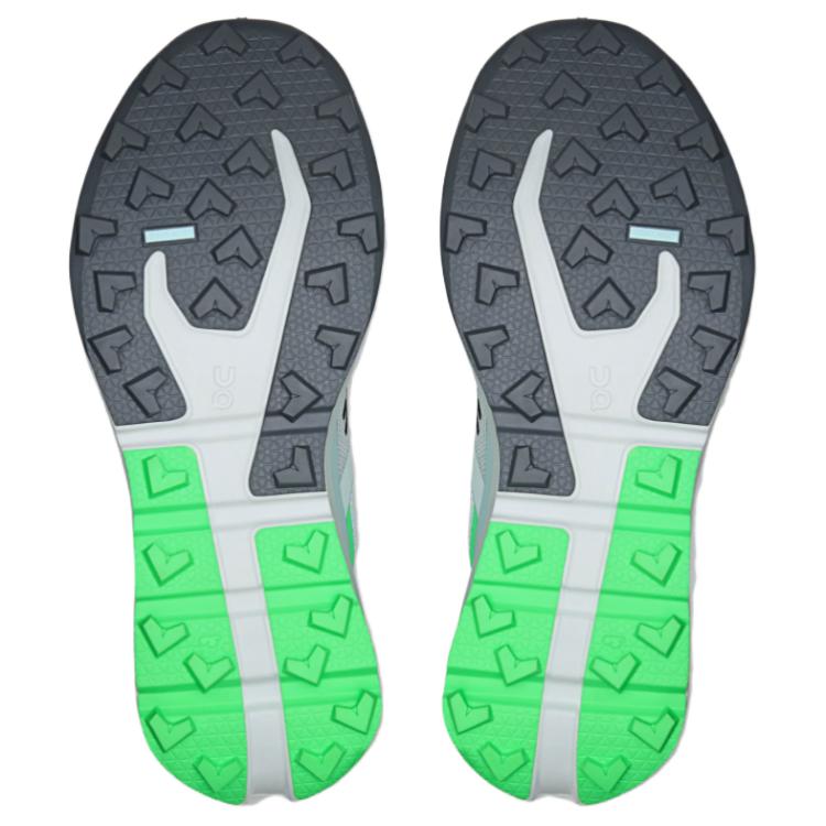 Women's Sneakers On Running On Cloudvista 3 Running Shoes Women's Low-top Gray Green