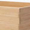 MUJI  штабелируемый бамбуковый прямоугольный ящик для хранения 26 см Ш x Г x Номер продукта Подходит для ящика для хранения одежды, Половина, Маленький, 18,5 см 8,5 см В, 12047261,
