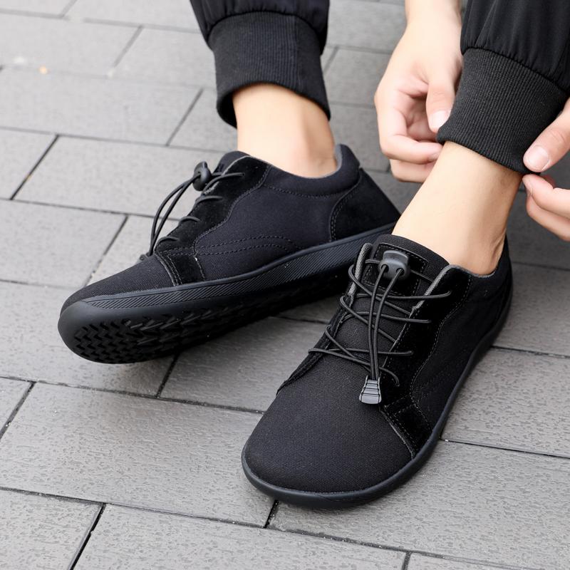 Мужские повседневные туфли на плоской подошве с широкими ладонями для вождения, женские ортопедические туфли, белые туфли для йоги и фитнеса, большой размер