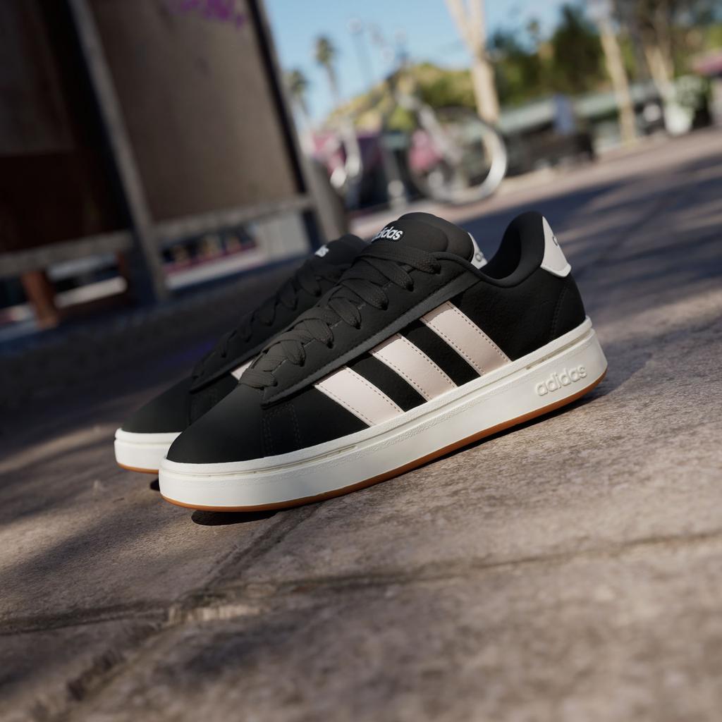 adidas Wmns Grand Court Alpha 00S 'Core Black Wonder Quartz Gum'