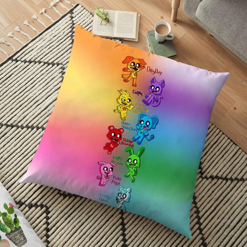 Наволочка с улыбающимся зверьком Catnap Dogday, наволочка для детской спальни, декор для дикой вечеринки, наволочка, детский подарок на день рождения