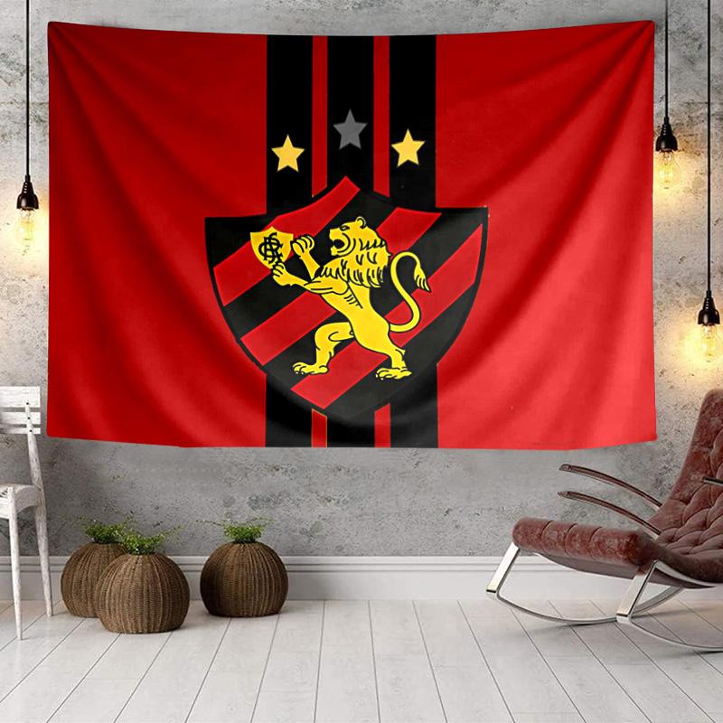 1PC Sport Club Recife Crest Tapestry Hanging for Bedroom,Livingroom, Playroom,Decor Art Room Wall Tapestry Holiday and Birthday Gifts