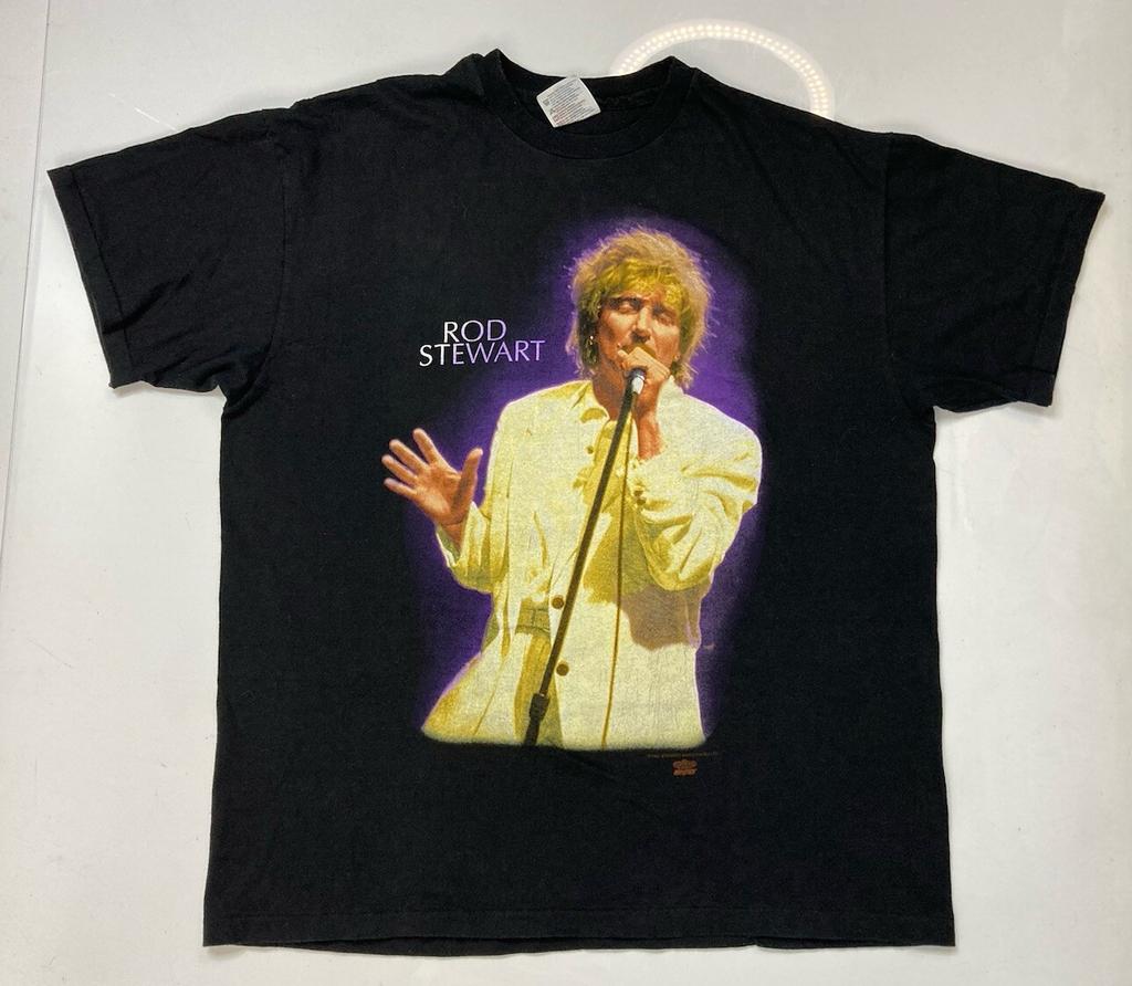 VINTAGE Rod Stewart A Night To Remember 1993 Graphic T-shirt Men XL Music 90s