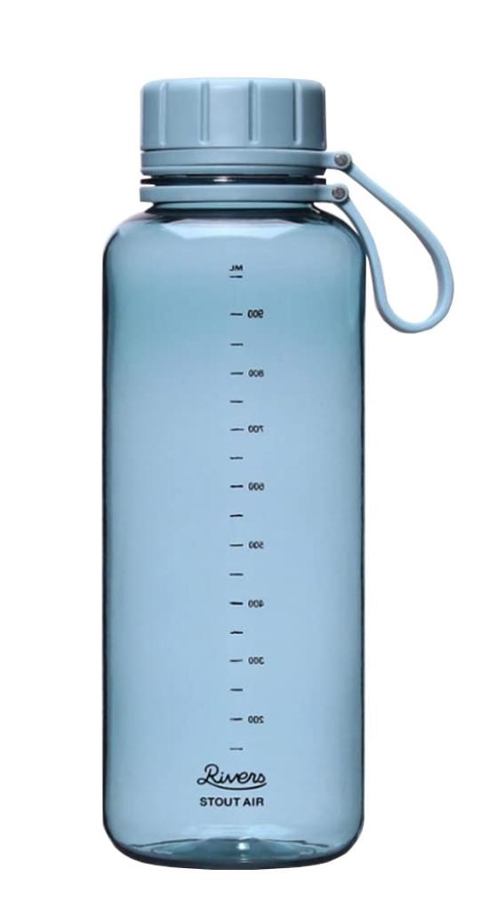 Rivers Stout Air 1000E ECOZEN SA1000E 1L Water Bottle, Ideal for Hiking, Outdoor Activities, and Trails