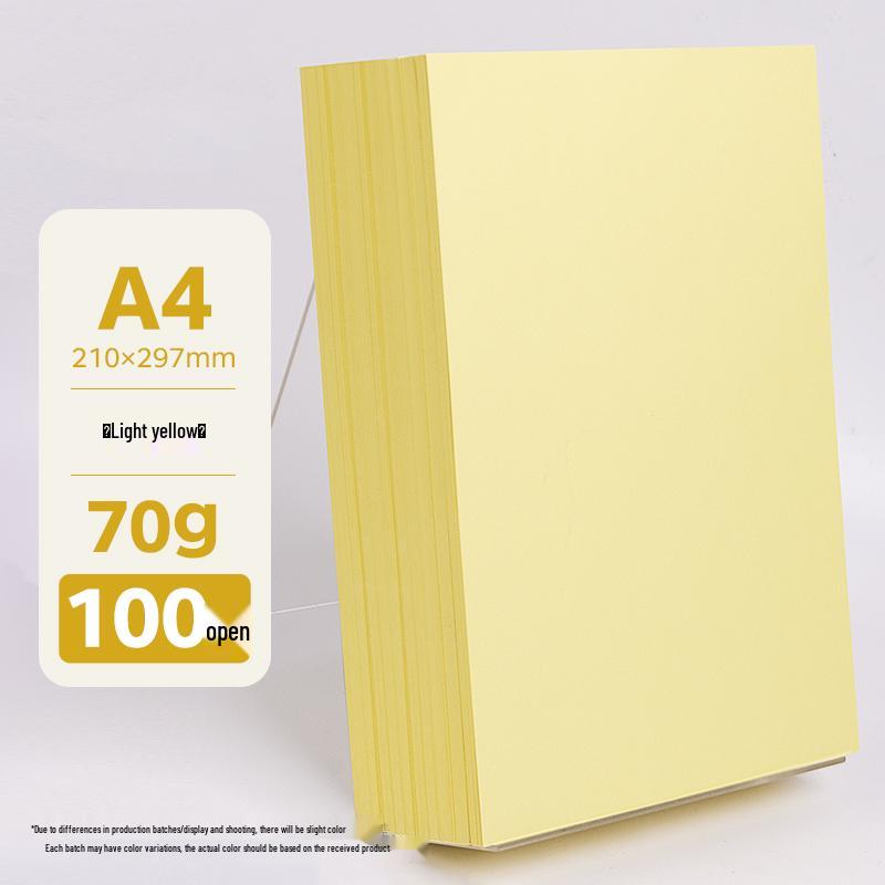 Бумага для оригами A4 разных цветов, утолщенная 80г/120г/150г - Розовый, Красный, Синий