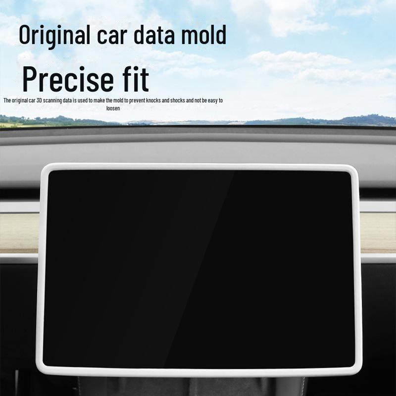 Силиконовый защитный чехол для экрана Tesla Model 3/Y - противоударный каркас