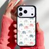 Чехол для телефона с индийскими слонятами для iPhone 17 16 15 14 13 Pro Max Задняя крышка для 12 11 Pro Coque