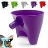 Воронка для муки для миксера Kitchen Aid, насадка для легкого насыпания без просыпания, аксессуар против разбрызгивания, подходит для миксеров с откидной головкой 4,5–5 кварт (КСМ150), Безопасный инструмент для выпечки