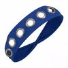 Solid Color Hollow Metal Headband Grommet Yoga Elastic Hair Band  Women