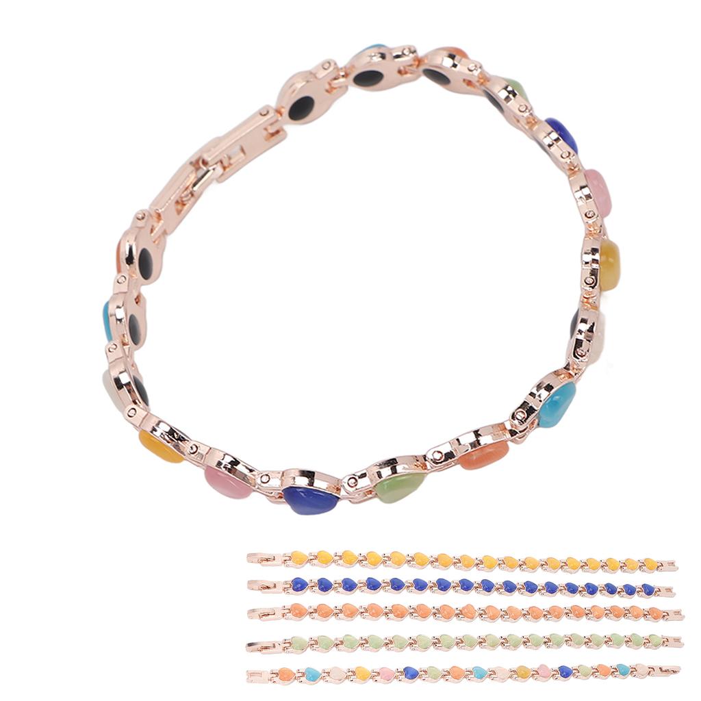 Магнитный браслет из титановой стали, женский модный изысканный браслет с магнитной терапией, подарок для Slimmi