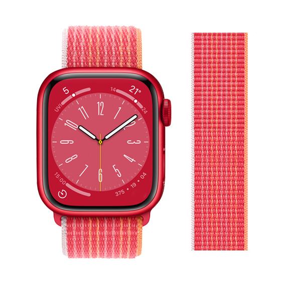 Нейлоновый ремешок для Apple Watch 10 Ремешки 46мм 44мм 40мм 45мм 41мм 49мм 42мм 38мм Браслет Correa iwatch Серия 8 se 7 6 3 9 11 40 мм