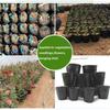 500pcs/set Disposable Plant Nutrition Cups Black Flower Vegetable Grow Bag  Garden Tools
