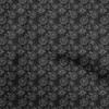 Cotton Poplin Black Fabric Floral Quilting Supplies Print Sewing Fabric By The Yard 42 Inch