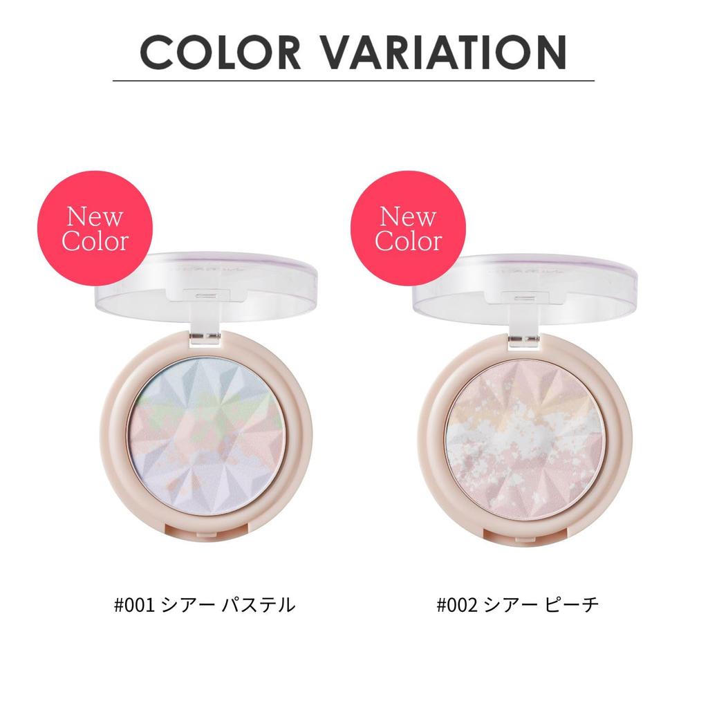 Revlon Lucent Finish Powder 001 Sheer Pastel SPF30 Face Powder Skin Color Control Japanese Planning 5.44g PA++