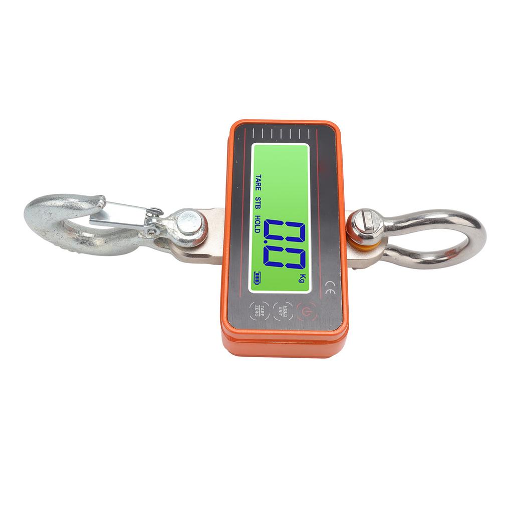 Electronic Crane Scale Wireless Remote Control Scale High Accuracy Handheld Digital Hanging Scale 500Kg