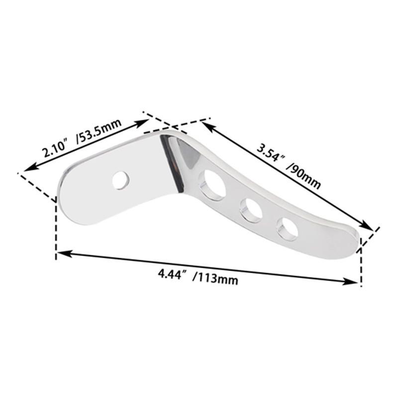 1 пара алюминиевых подставок для мотоцикла, комплект расширения, подходящий для моделей Harley Touring 1991-2021 гг.